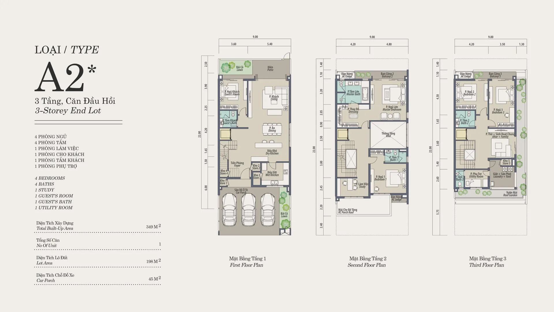 Mẫu A2 thang máy The Mansions ParkCity Hanoi