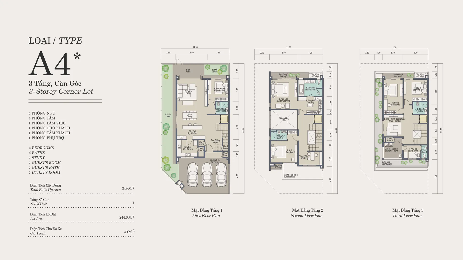 Mẫu A4 thang máy The Mansions ParkCity Hanoi