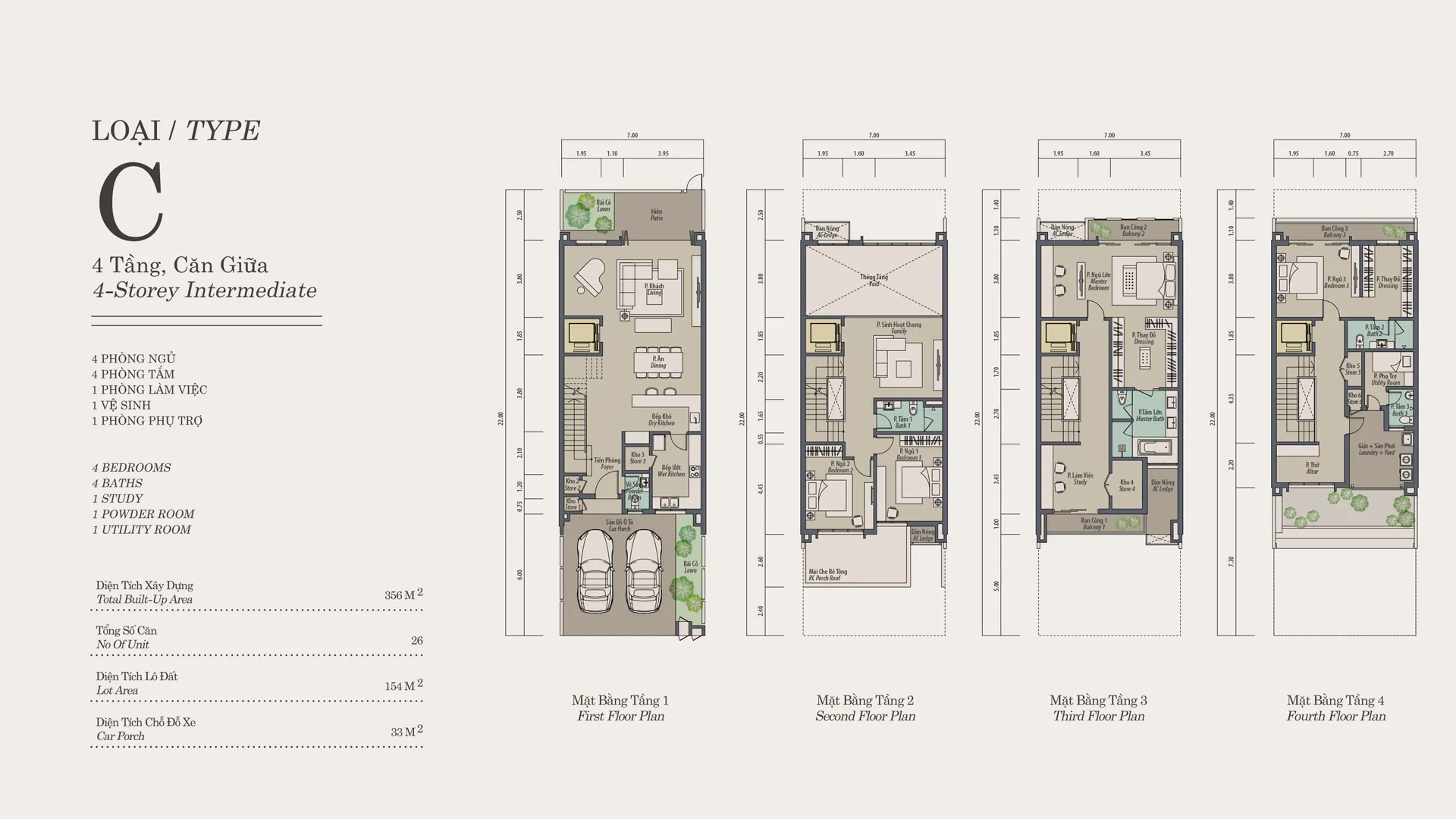 Mẫu C The Mansions ParkCity Hanoi