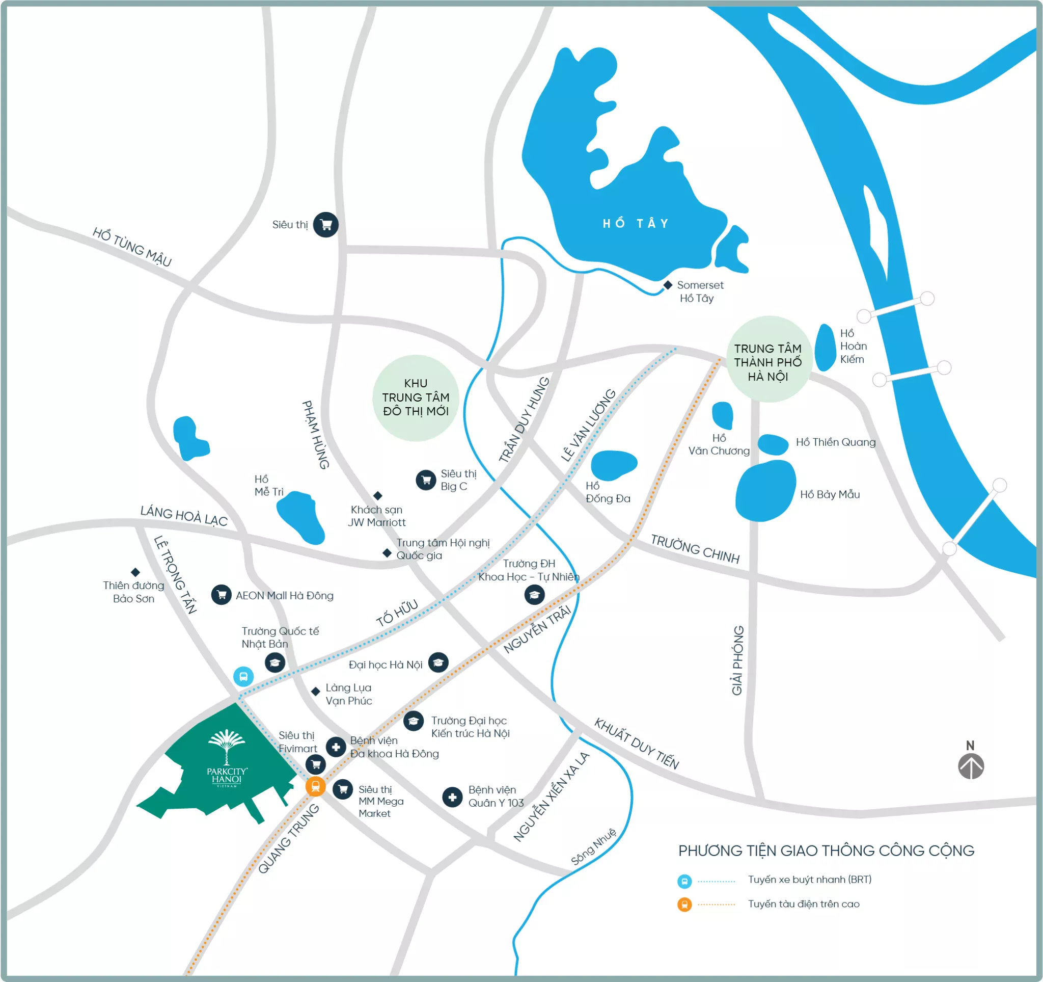 Liên kết vùng chung cư Parc Régent