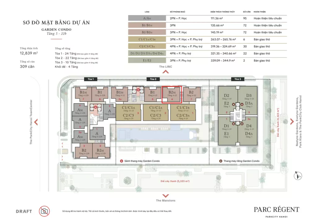 Parc Régent - căn T2/2x/06 · Ảnh 1
