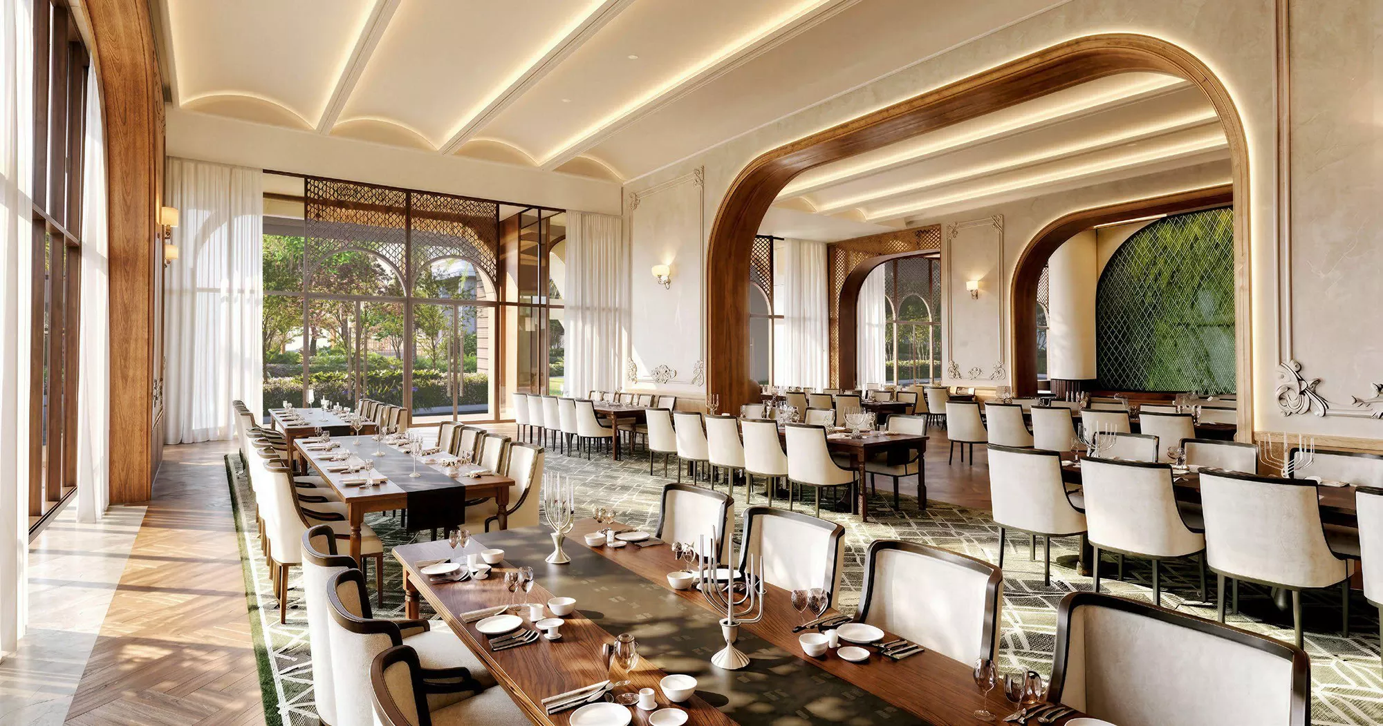 Phối cảnh phòng đa năng tầng 5 Le Parc Place