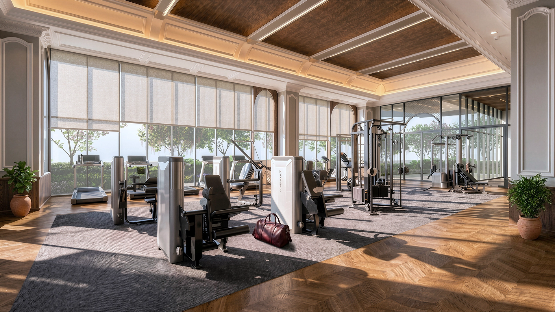 Gym và Fitness Le Parc Place