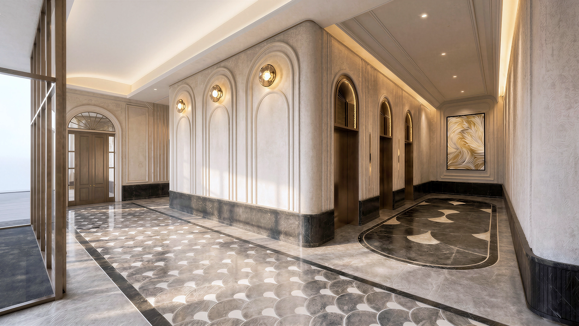 Lift Lobby Le Parc Place