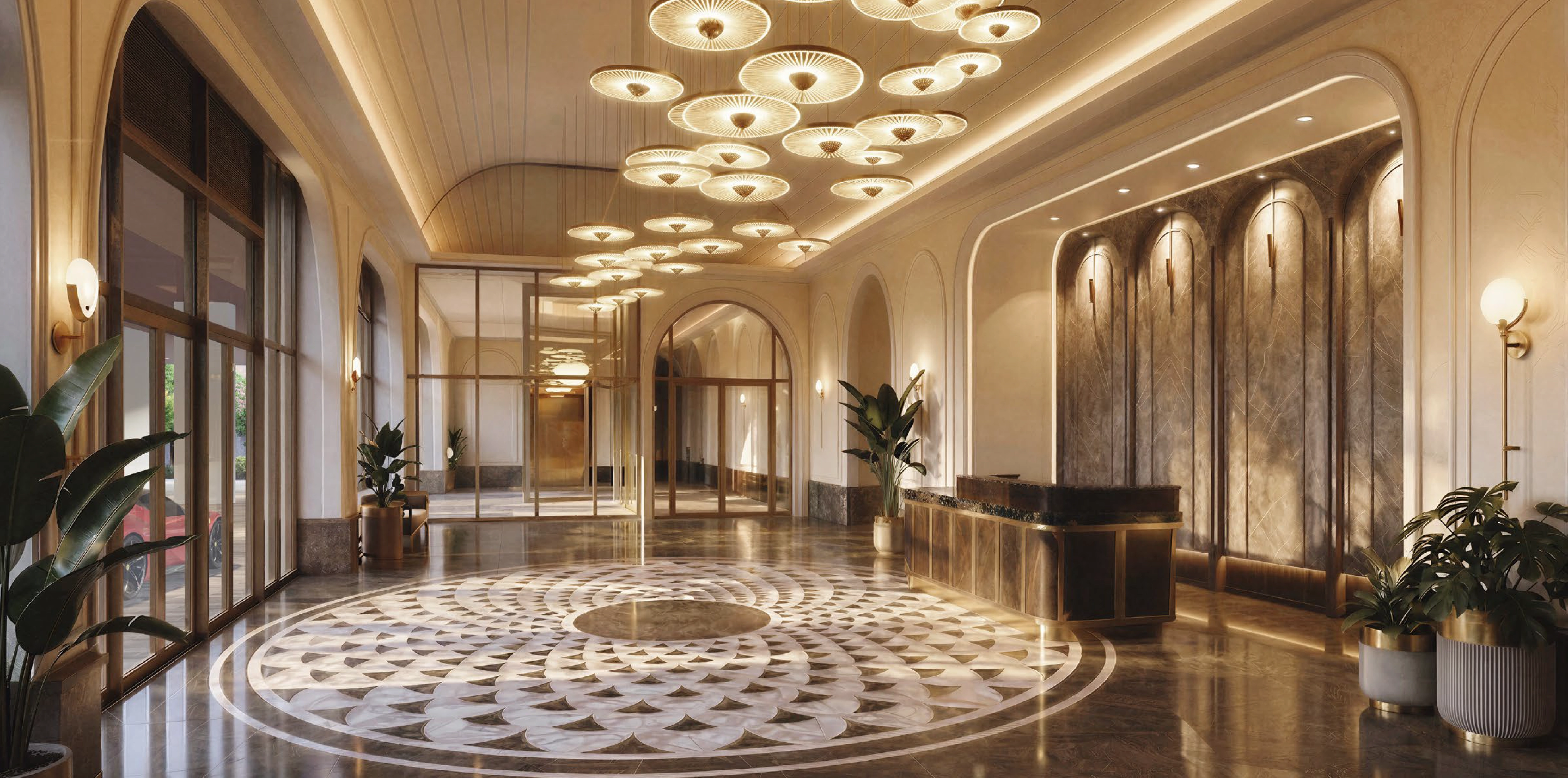 Grand Lobby Le Parc Place