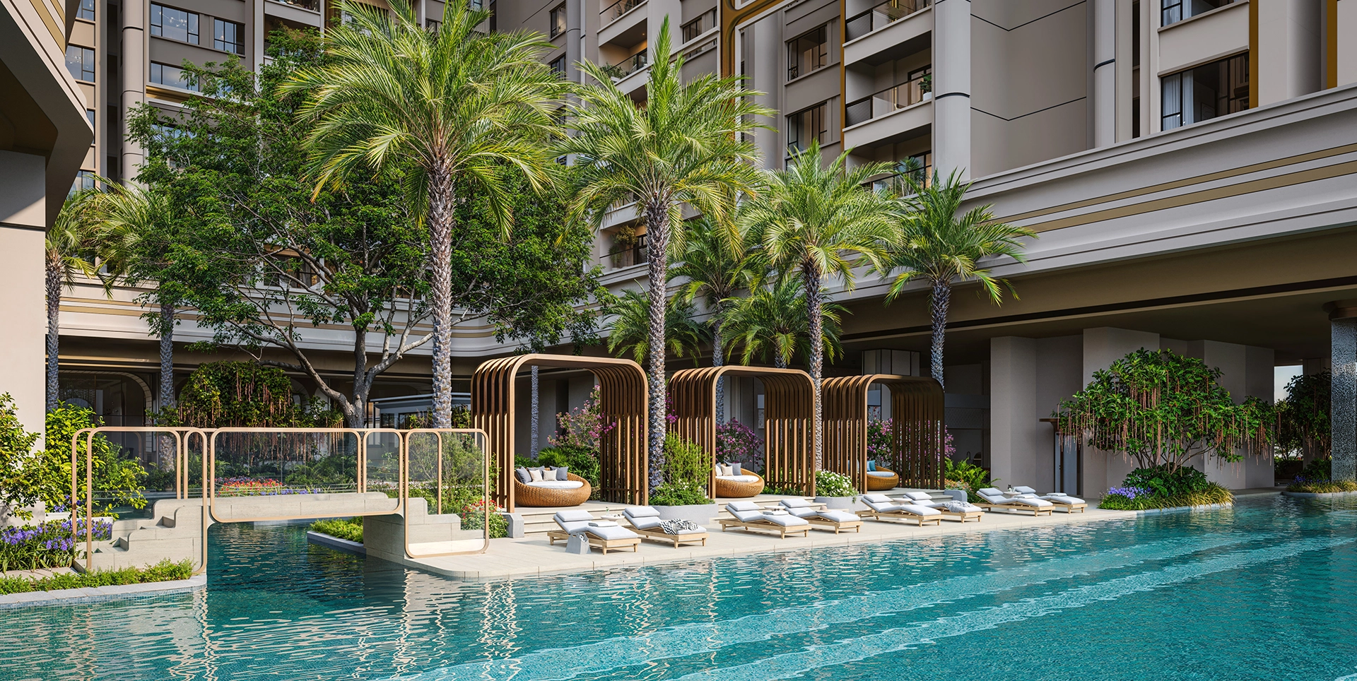 Resort Pool Le Parc Place