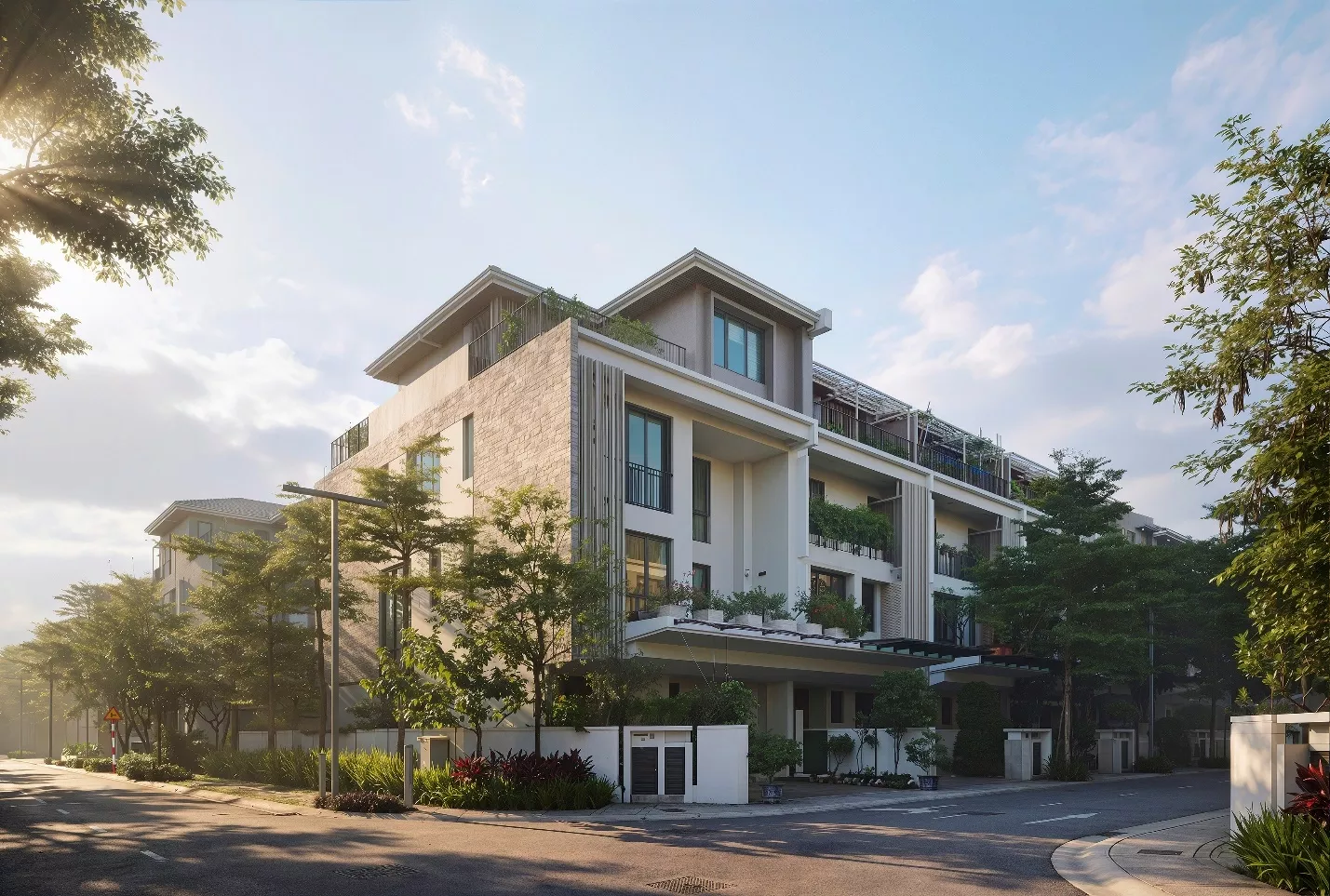 Liền kề The Mansions ParkCity Hanoi