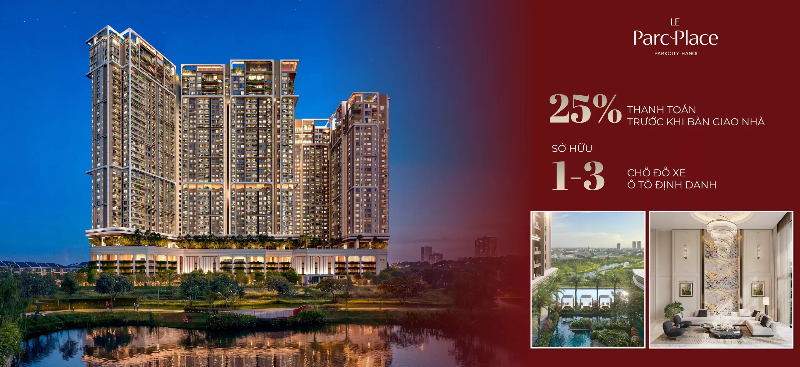 Chung cư Le Parc Place tại ParkCity Hanoi