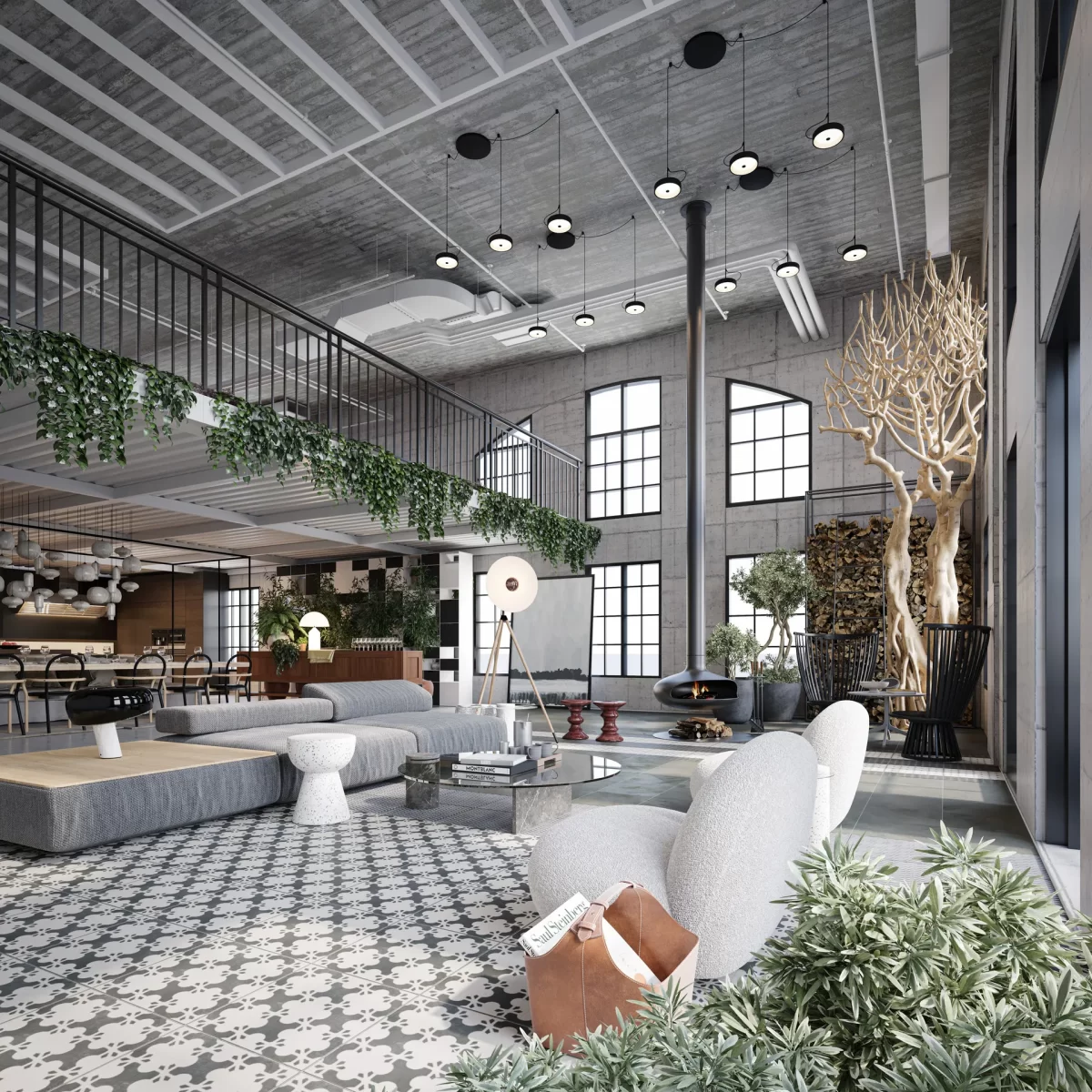 Tầng duplex phù hợp để ở