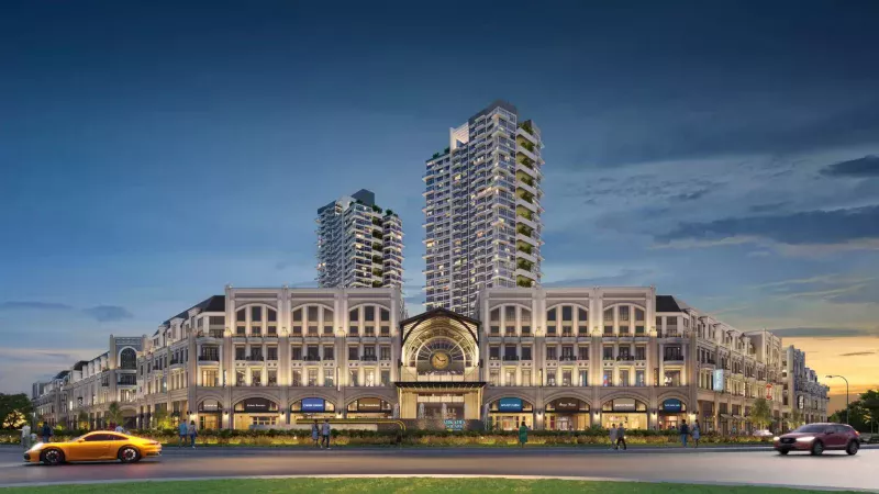 Entrance- roundabout